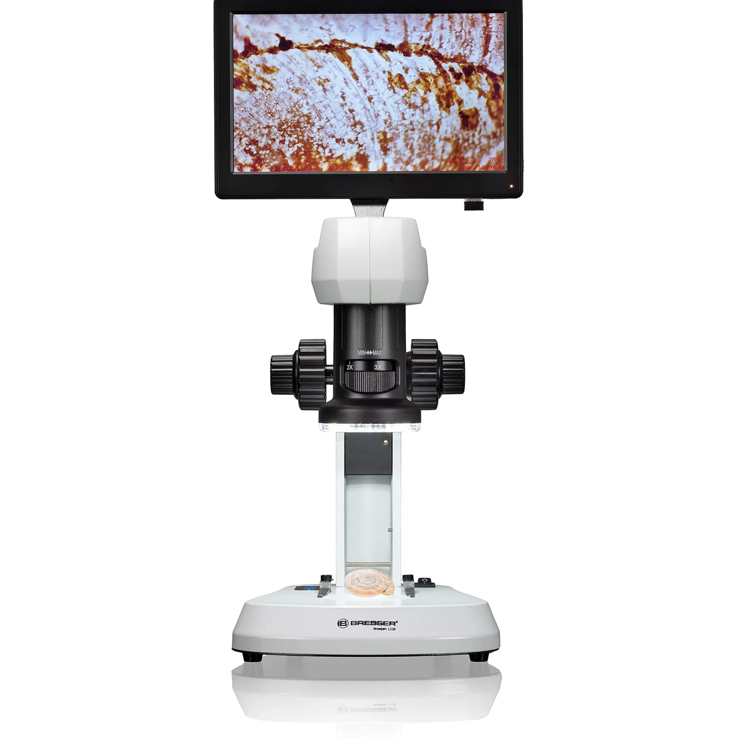 Bresser Durchlichtmikroskope|Auflichtmikroskope>Analyth LCD-Mikroskop