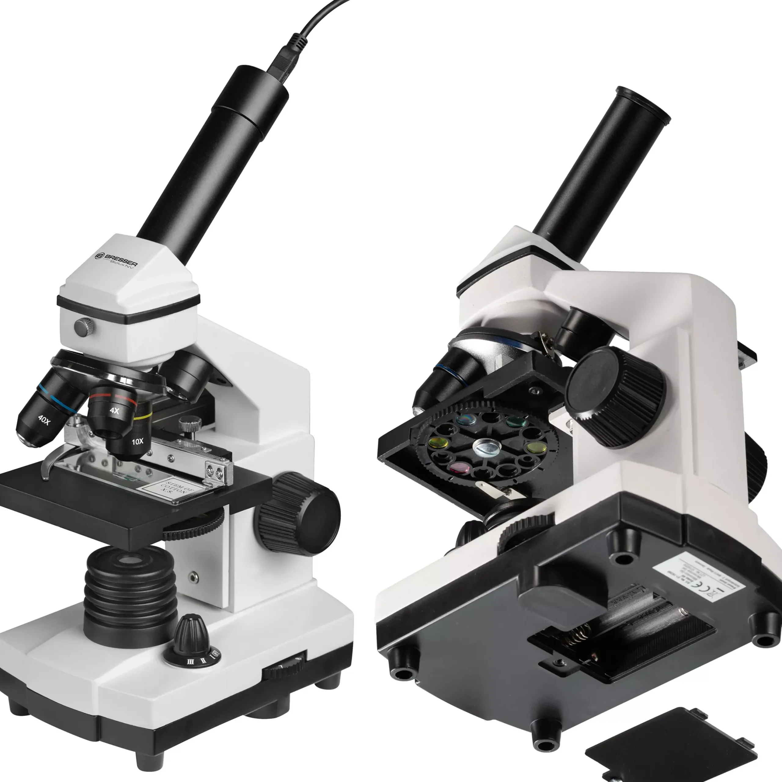 Bresser Durchlichtmikroskope|Auflichtmikroskope>Biolux NV 20x-1280x Mikroskop mit HD USB-Kamera