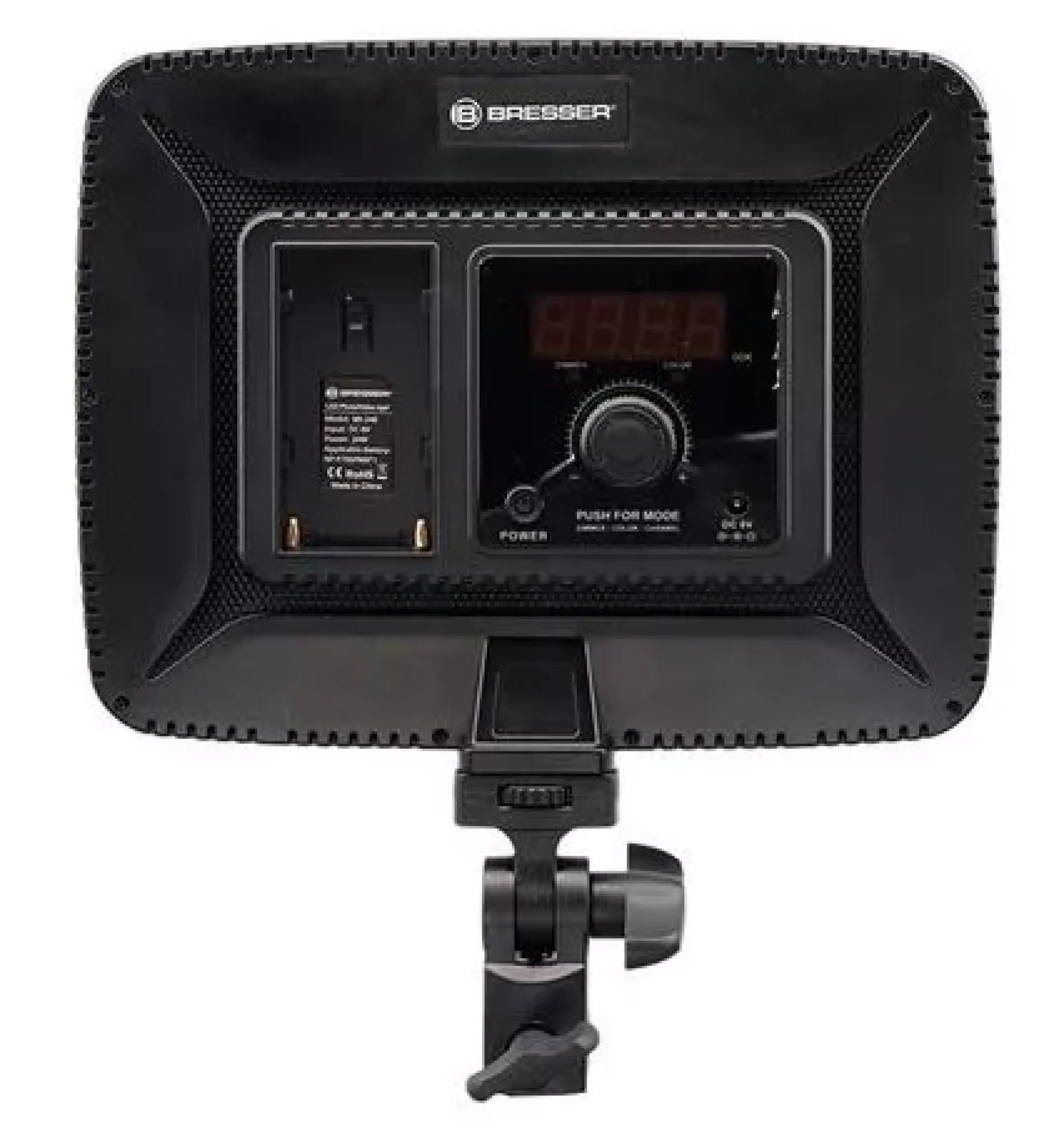 Bresser Led Flächenleuchten>BR-24B Bi-Color LED Videoleuchte