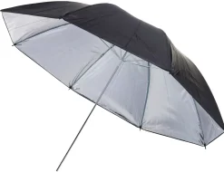 Bresser Schirme>BR-BS110 Reflexschirm schwarz/silber 110cm