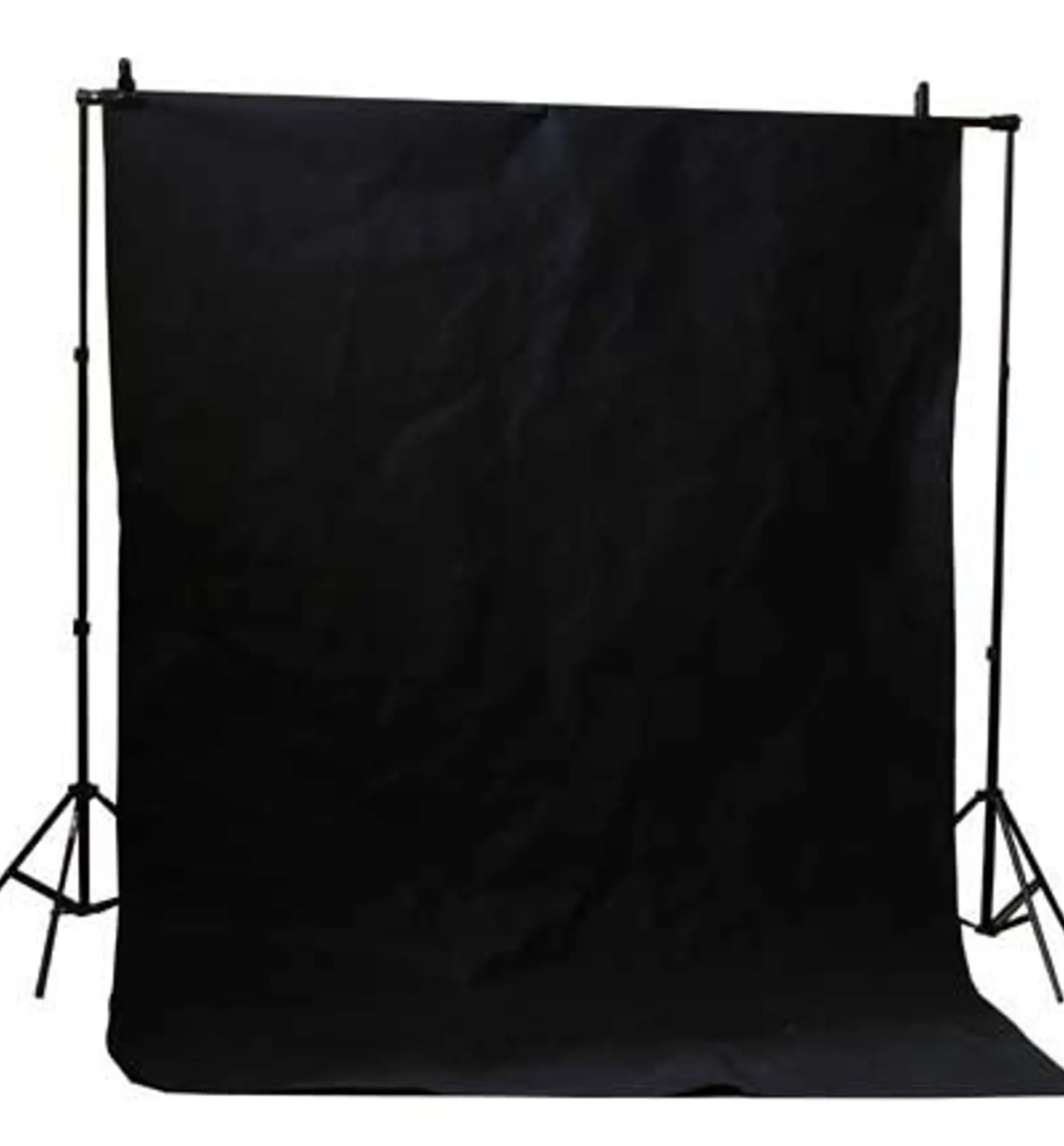 Bresser Hintergrundsysteme>BR-D26 Hintergrundsystem + Hintergrundstoff 3 x 6m Schwarz