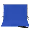 Bresser Hintergrundsysteme>BR-D23 Hintergrundsystem + Hintergrundstoff 3 x 6m Chromakey Blau