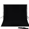 Bresser Hintergrundsets|Hintergrundsysteme>BR-D23 Hintergrundsystem + Hintergrundtstoff 3 x 4m Schwarz