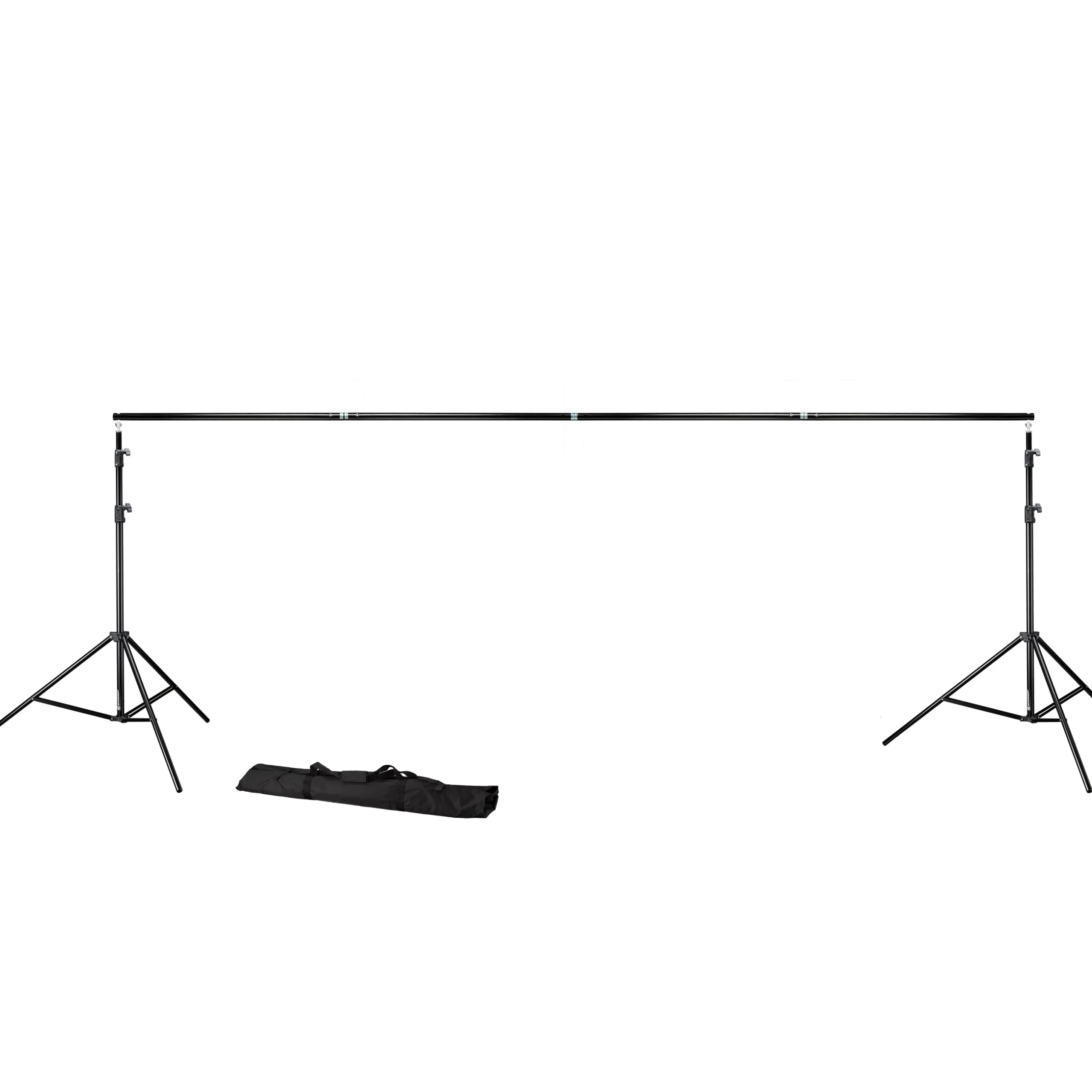Bresser Hintergrundsets|Hintergrundsysteme>BR-D23 Hintergrundsystem + Hintergrundstoff 3 x 6m Schwarz