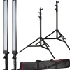 Bresser Led Flächenleuchten Sets|Led Flächenleuchten>BR-2250 LED Striplight Set