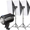 Bresser Studioblitze>BRM-300AM Studioblitzset 3x 300W
