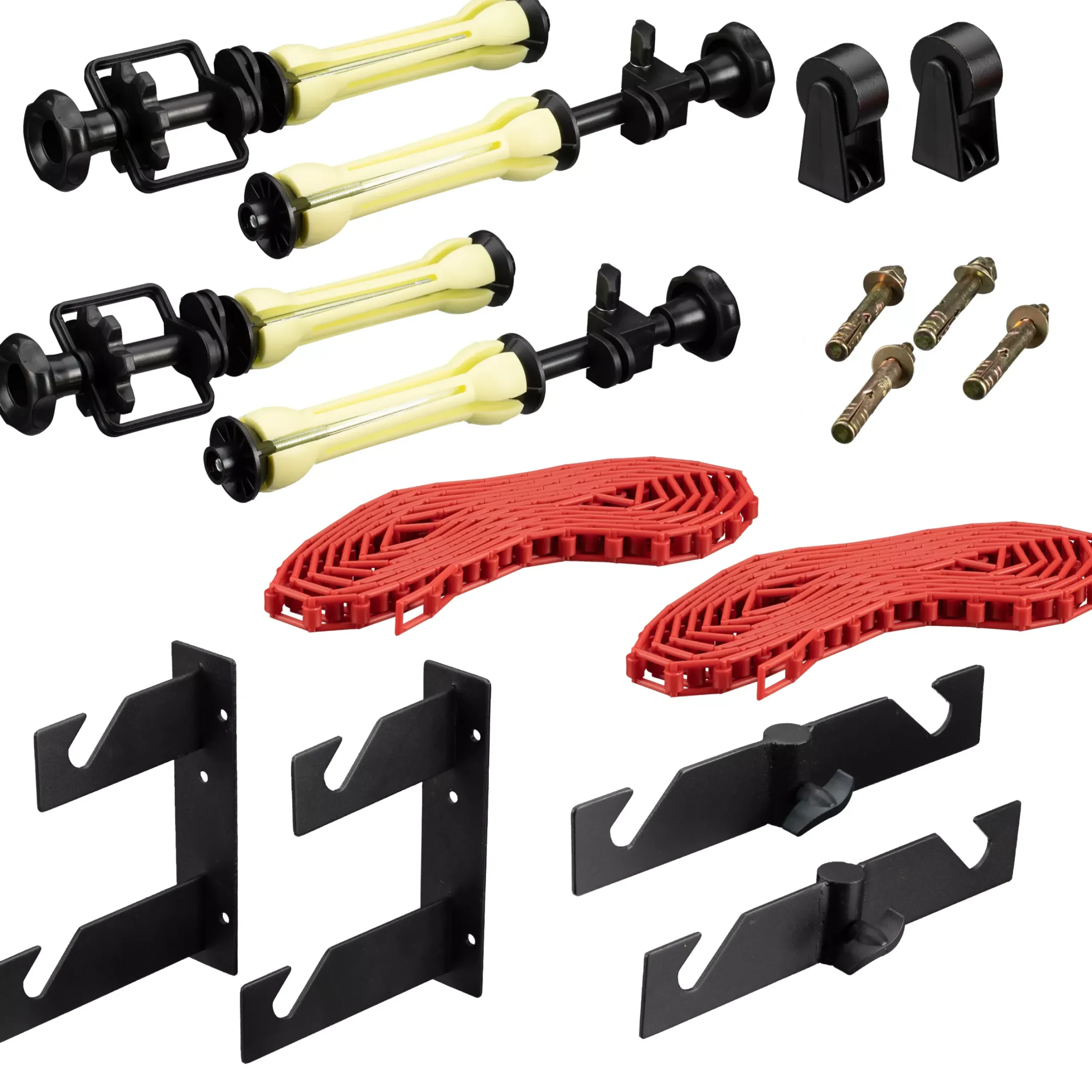Bresser Hintergrundsysteme>BR-MB10-A Backdrop System für 2 Hintergründe zur Wand- oder Deckenmontage und Stativnutzung