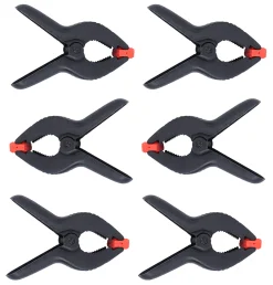 Bresser Klammern, Klemmen Und Adapter|Hintergrundklammern>BR-56 Multi-Klammer DE LUXE 6" (6 Stück)