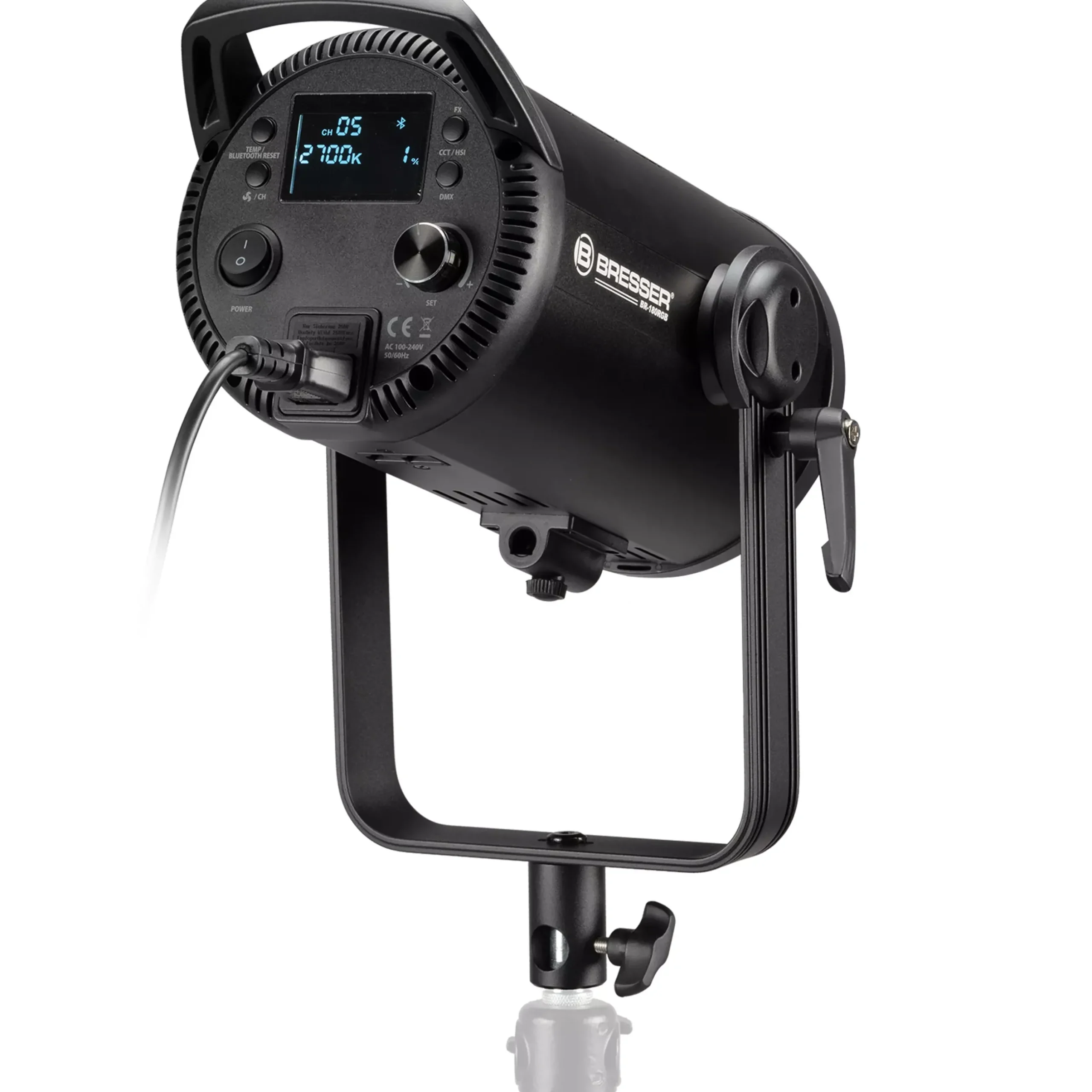 Bresser Led Studiolampen Sets>BR-180RGB COB LED Light Duo Kit mit Softboxen