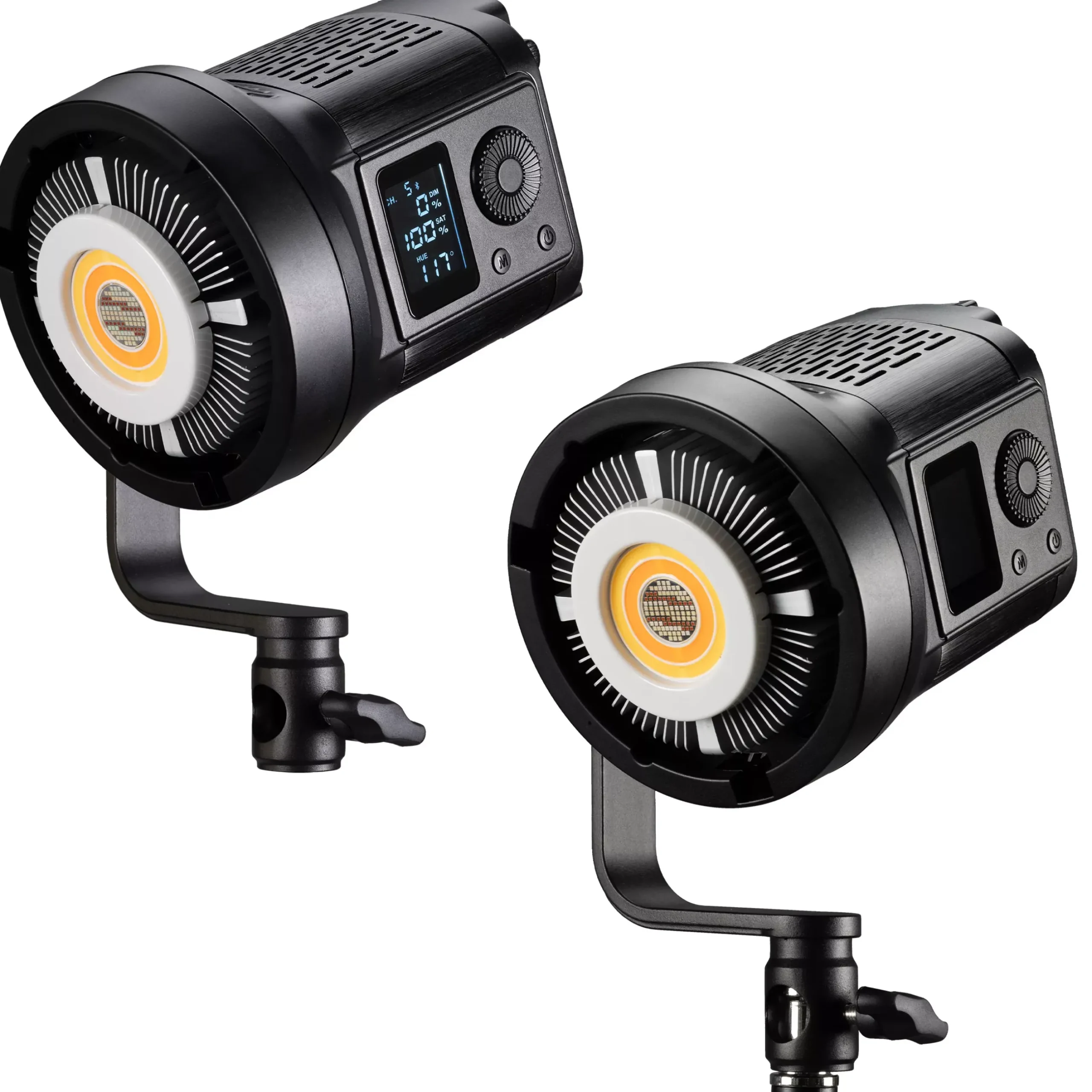 Bresser Led Studiolampen Sets>BR-135RGB COB LED Light Duo Kit mit Softbox