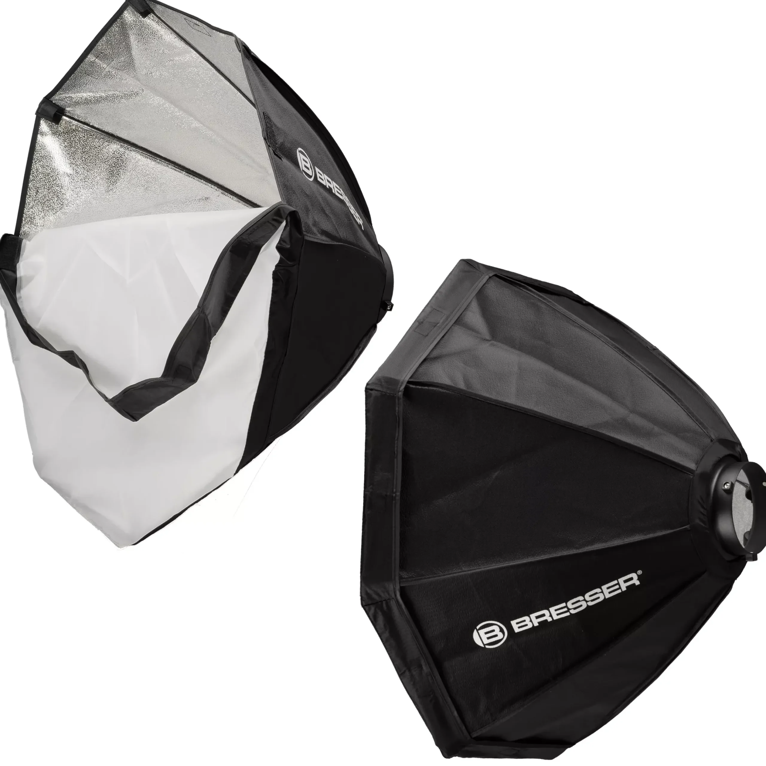 Bresser Led Studiolampen Sets>BR-135RGB COB LED Light Duo Kit mit Softbox