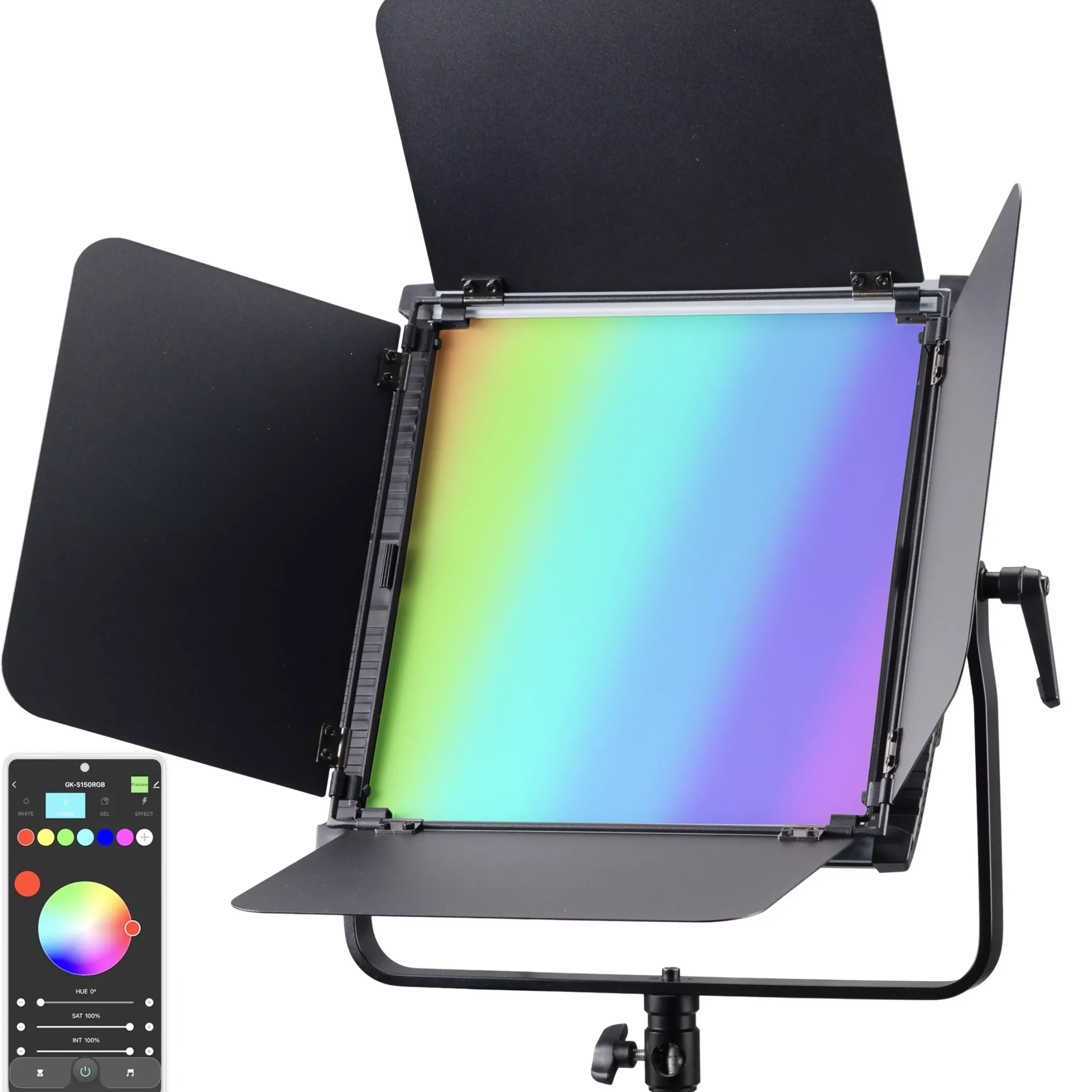 Bresser Led Flächenleuchten>BR-100RGB LED Light