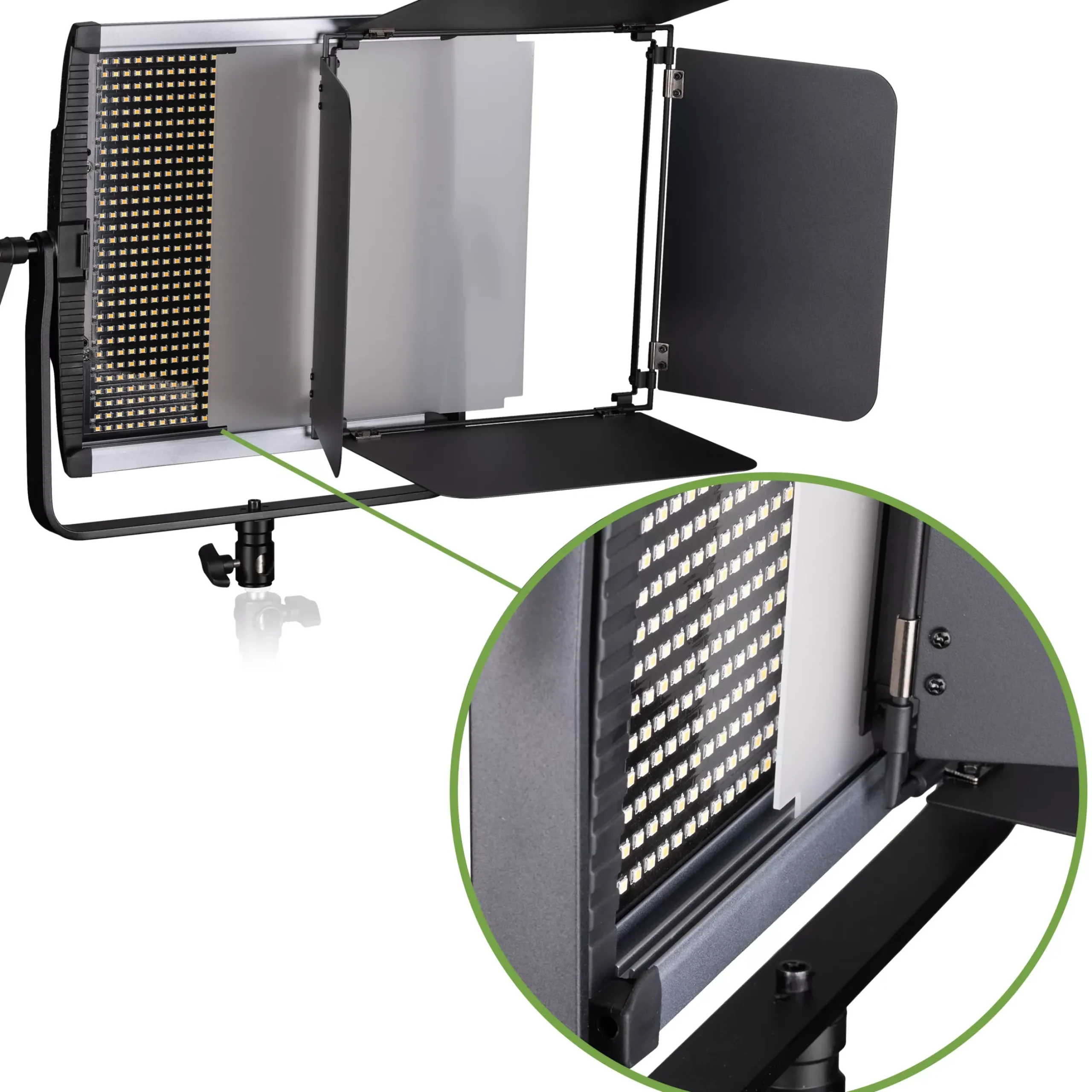Bresser Led Flächenleuchten Sets>BR-S100B PRO Triple Kit