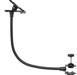 Bresser Halterungen Und Flexarme>BR-21 Schwanenhals mit Tischklemme/ Rohrklemme und Federklemme