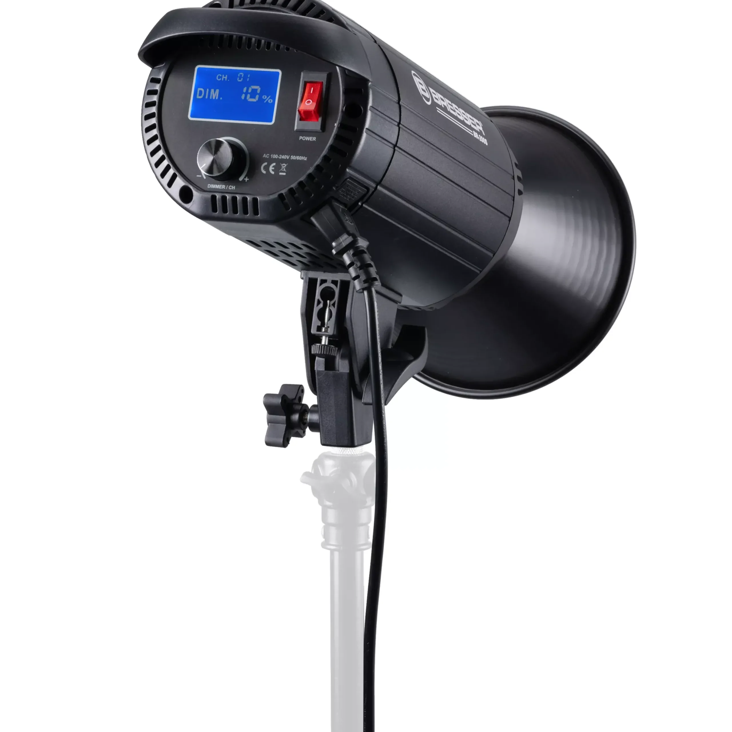 Bresser Led Studiolampen>BR-200S COB LED-Studiolampe