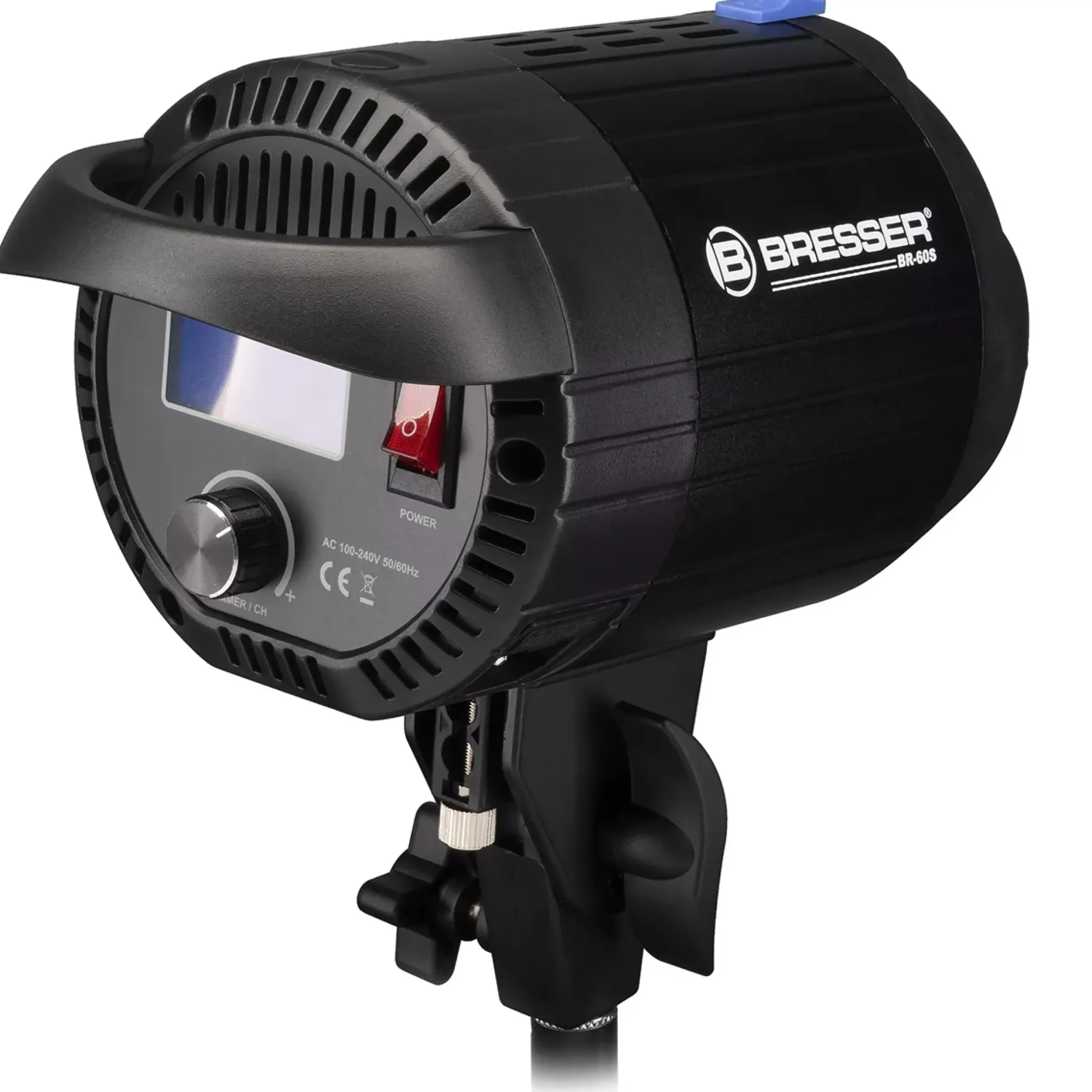 Bresser Led Studiolampen>BR-60S COB LED-Studiolampe 60W mit Bowens Anschluss für Softboxen