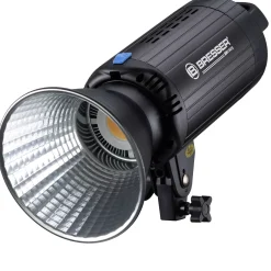 Bresser Led Studiolampen>BR-150S COB LED-Studiolampe mit Bowens-Anschluss für Softboxen
