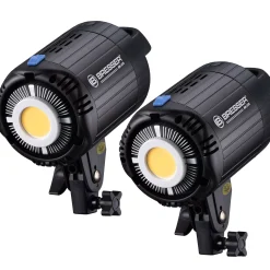 Bresser Led Studiolampen Sets>BR-60S COB LED-Tageslicht-Set 60W mit Softboxen