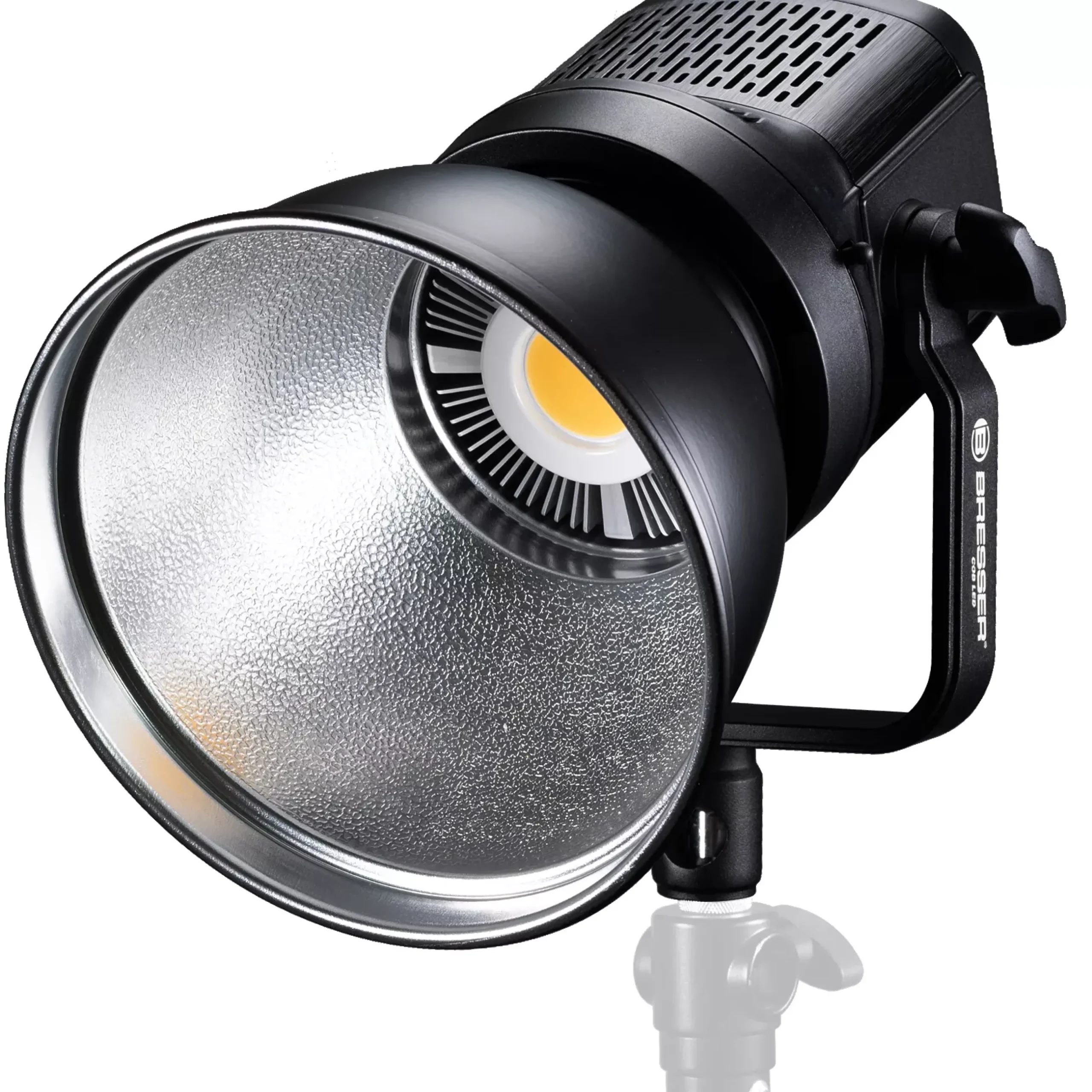 Bresser Led Studiolampen>BR-80SL COB LED Studiolampe 80W mit Fernbedienung und Bowens Anschluss für Softboxen