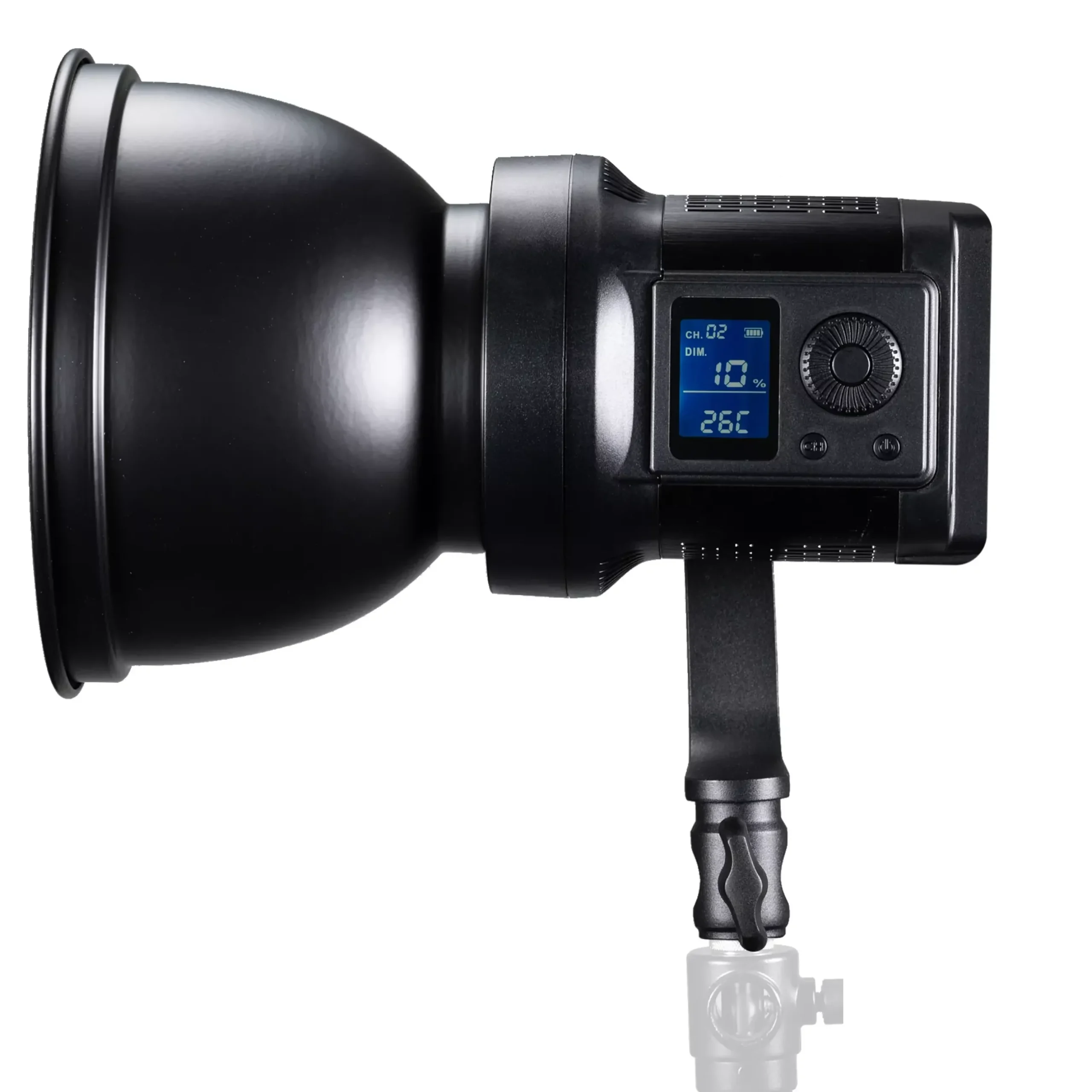 Bresser Led Studiolampen>BR-80SL COB LED Studiolampe 80W mit Fernbedienung und Bowens Anschluss für Softboxen