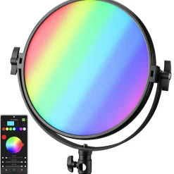 Bresser Led Flächenleuchten>BR-S60RGB LED Light