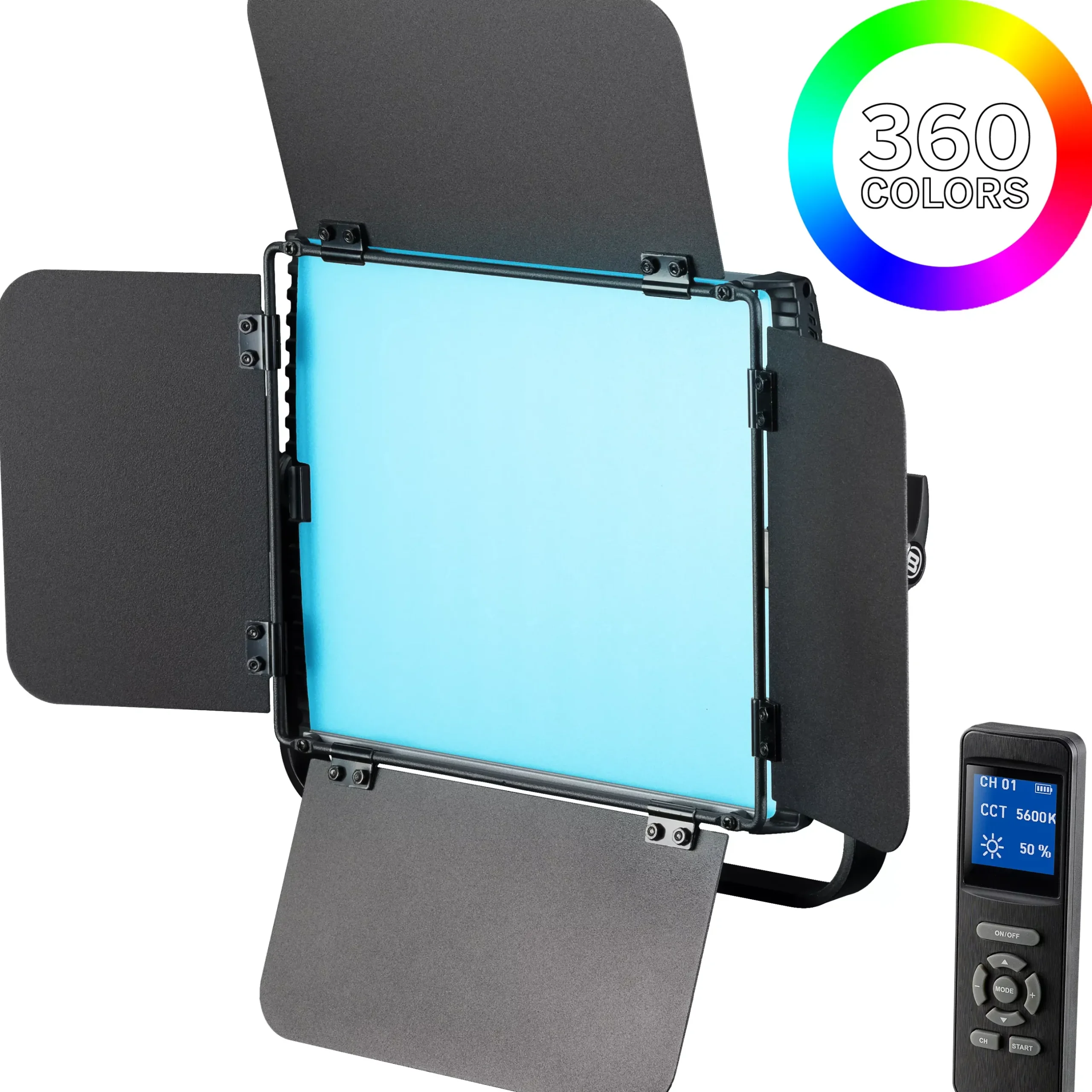 Bresser Led Flächenleuchten>BR-S36RGB Professionelle LED Multi-Farbleuchte
