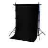 Bresser Hintergrundsysteme>BR-TP240 Hintergrundsystem 240cm hoch + Papierrolle 1,35x11m schwarz