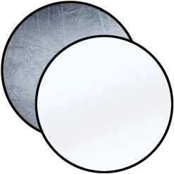 Bresser Faltreflektoren Und Panele>BR-TR8 2-in-1 Faltreflektor silber/weiß 110cm rund