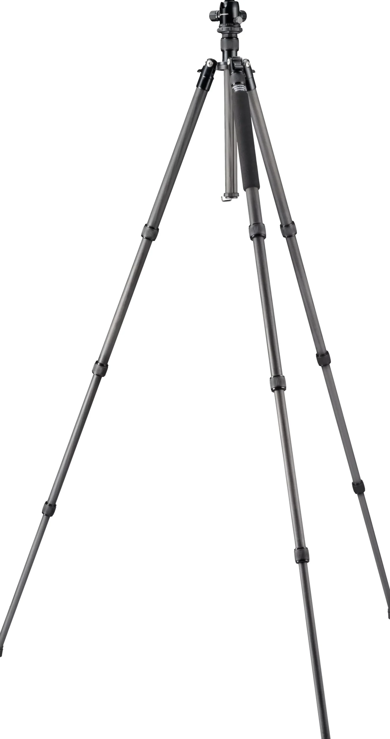 Bresser Kamerastative|Stative>BR-2504X8C-B1 Carbon Kamerastativ bis 10 kg verwendbar als Dreibein-, Einbein- und Bodenstativ