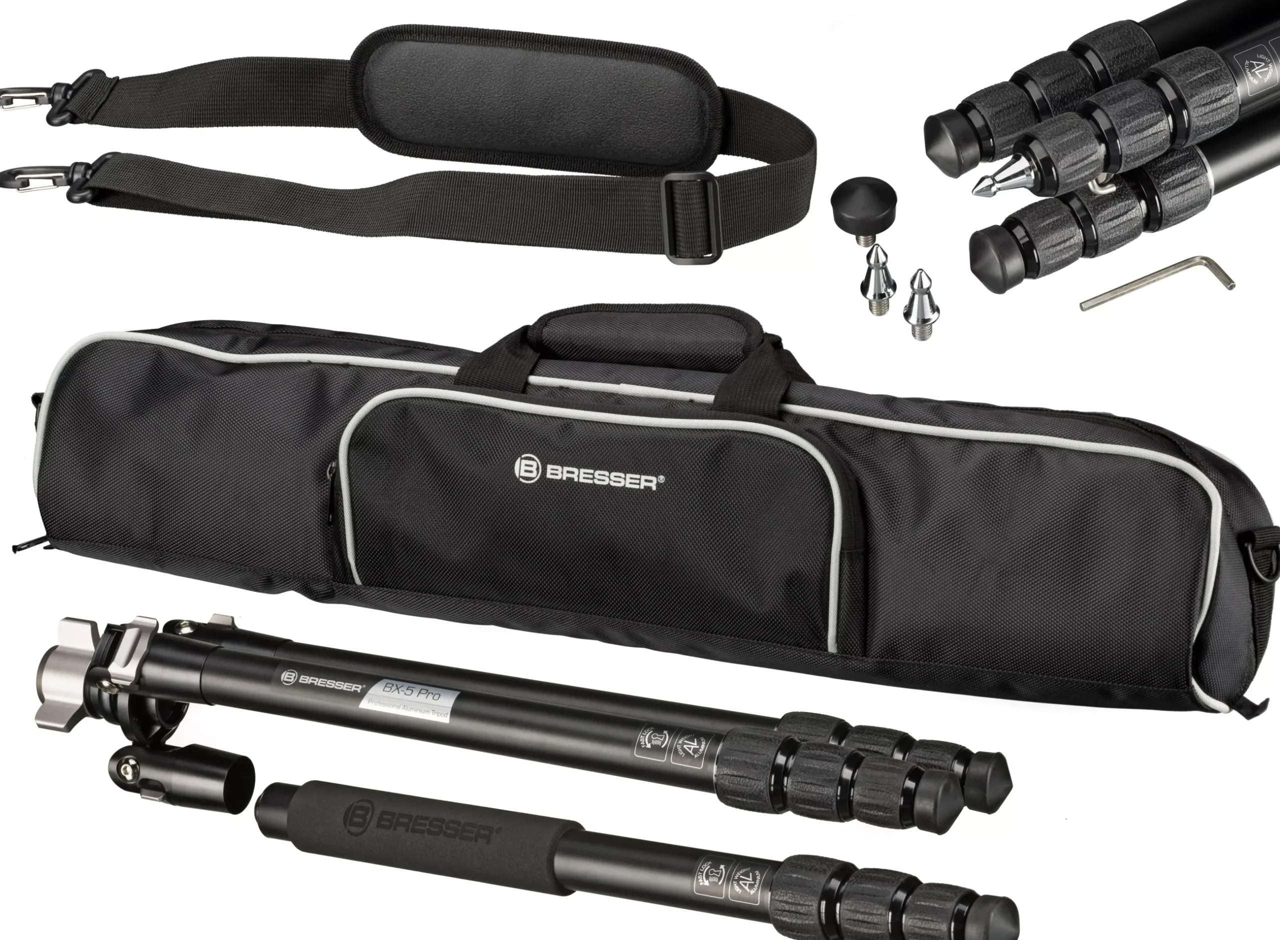 Bresser Kamerastative|Stative>BX-25 Pro Profi-Foto-Stativ