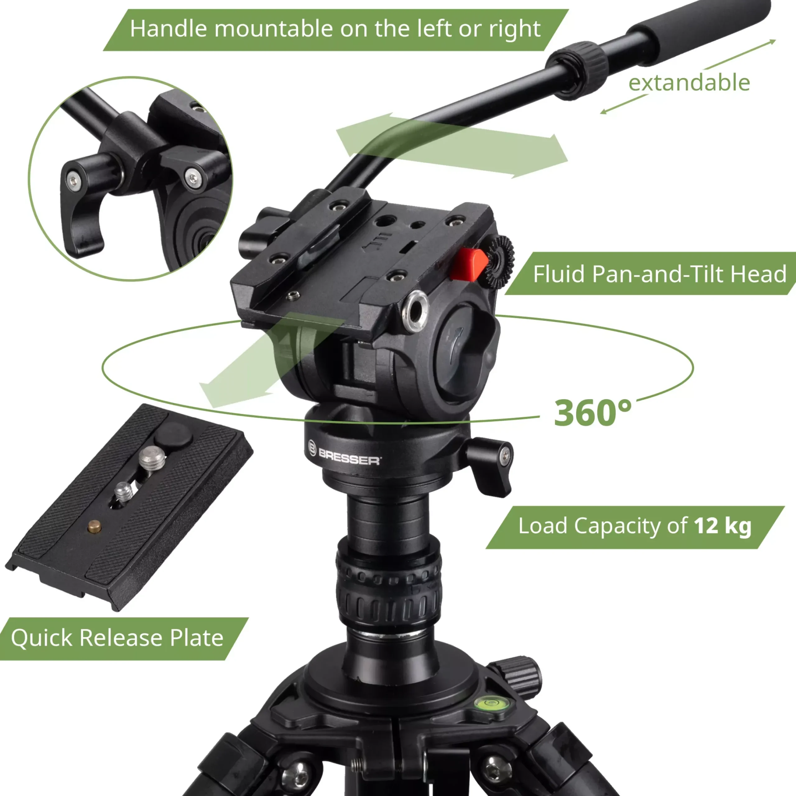 Bresser Stative|Spektivzubehör>BX-10 Pro Tripod