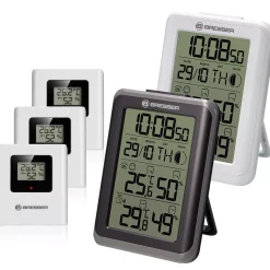 Bresser Wetterstationen Mit Thermo-/Hygro-Außensensor|Innen-/Außenthermometer>ClimaTemp IO Funkthermometer Jumbo Set