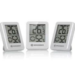 Bresser Innen-Thermometer>ClimaTemp Thermo-Hygrometer 6er-Set