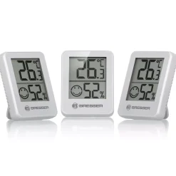 Bresser Raumklimamessgeräte|Innen-Thermometer>ClimaTrend Hygro Indikator 3er-Set Thermo-Hygrometer