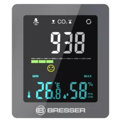 Bresser Raumklimamessgeräte|Luftqualitätsmessgeräte>CO2-Luftqualitätsmonitor Smile mit CO2-Ampel