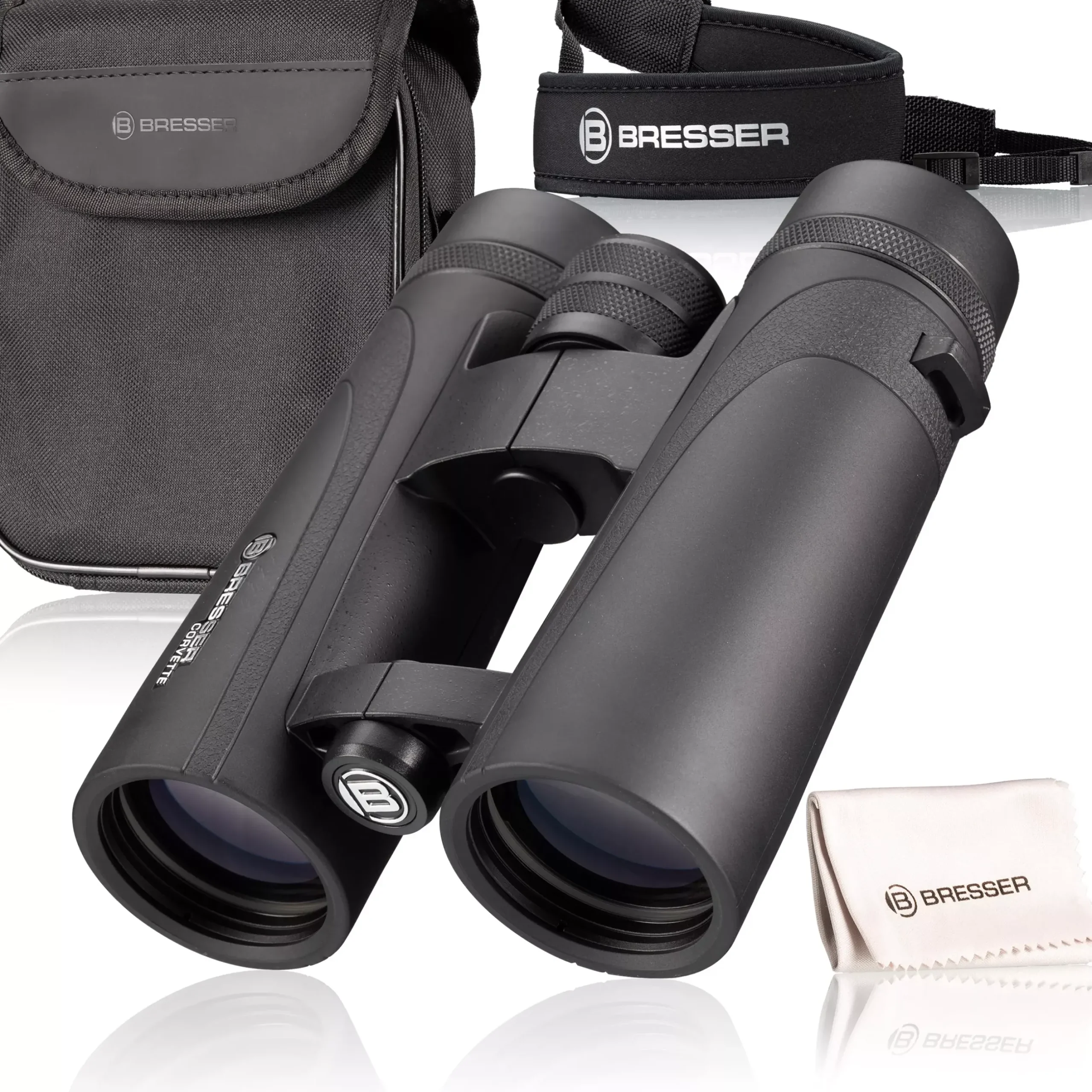 Bresser Fernglas Zur Vogelbeobachtung|Wanderfernglas>Corvette 10x42 Fernglas Stickstoff gefüllt