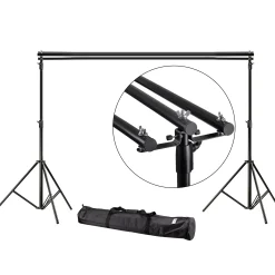 Bresser Hintergrundsysteme>D-56 Hintergrundsystem für 3 Hintergründe 300 x 310 cm