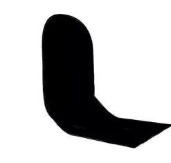 Bresser Falthintergründe>Falthintergrund TR-10 150 x 200 cm + 200 cm Schwarz/Weiß mit schwarzer Schleppe