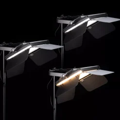 Bresser Led Flächenleuchten Sets>Flächenleuchten BR-600MB Triple Kit