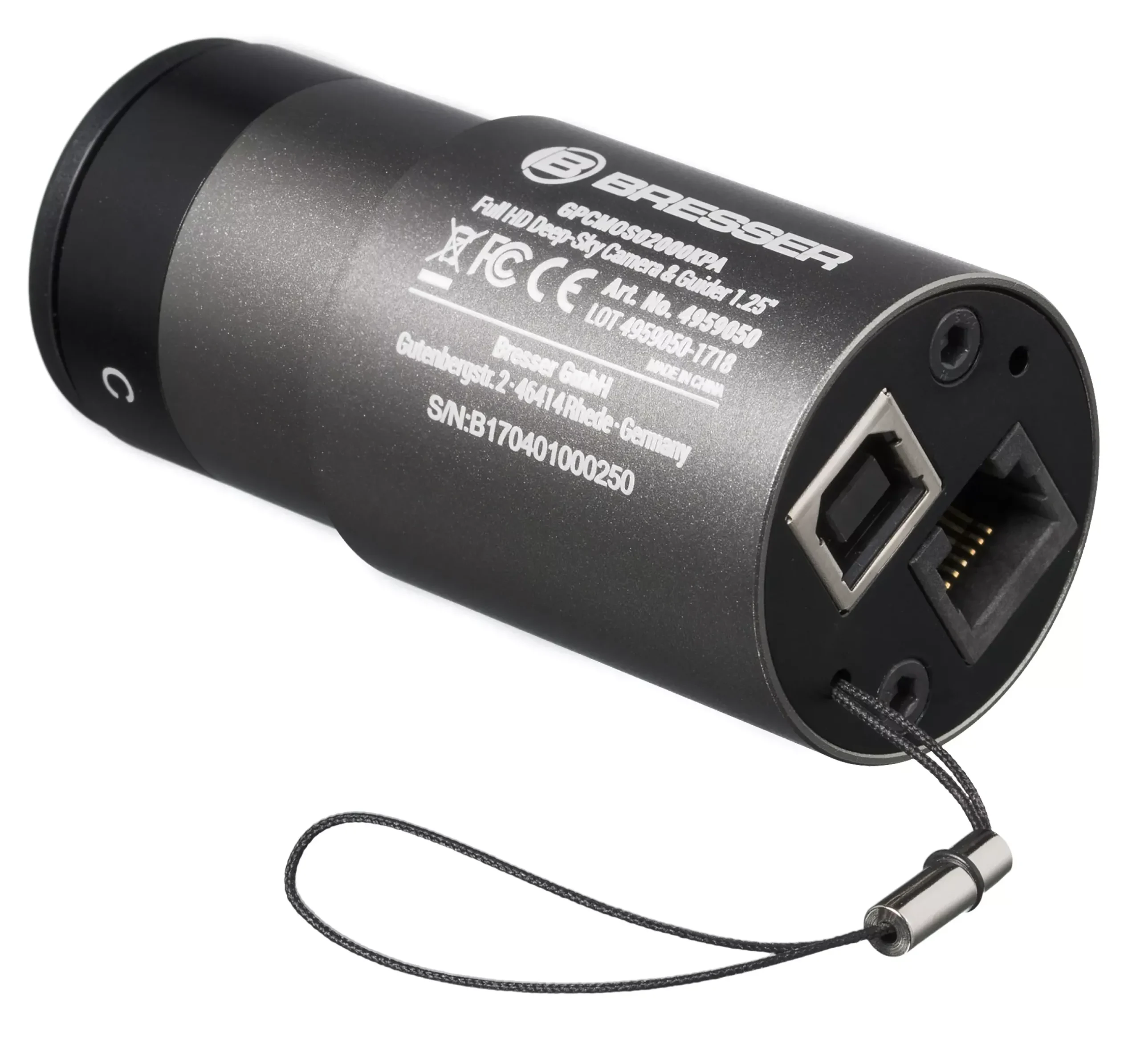 Bresser Astrokameras>Full HD Deep-Sky Kamera & Guider 1.25"