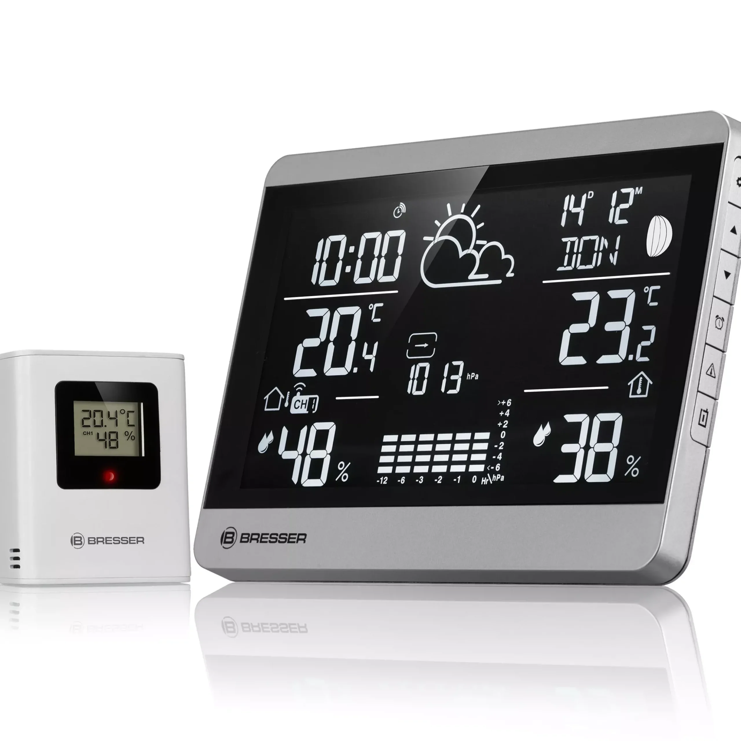 Bresser Wetterstationen Mit Thermo-/Hygro-Außensensor>Funk-Wetterstation ClimateTemp NDH-NEO