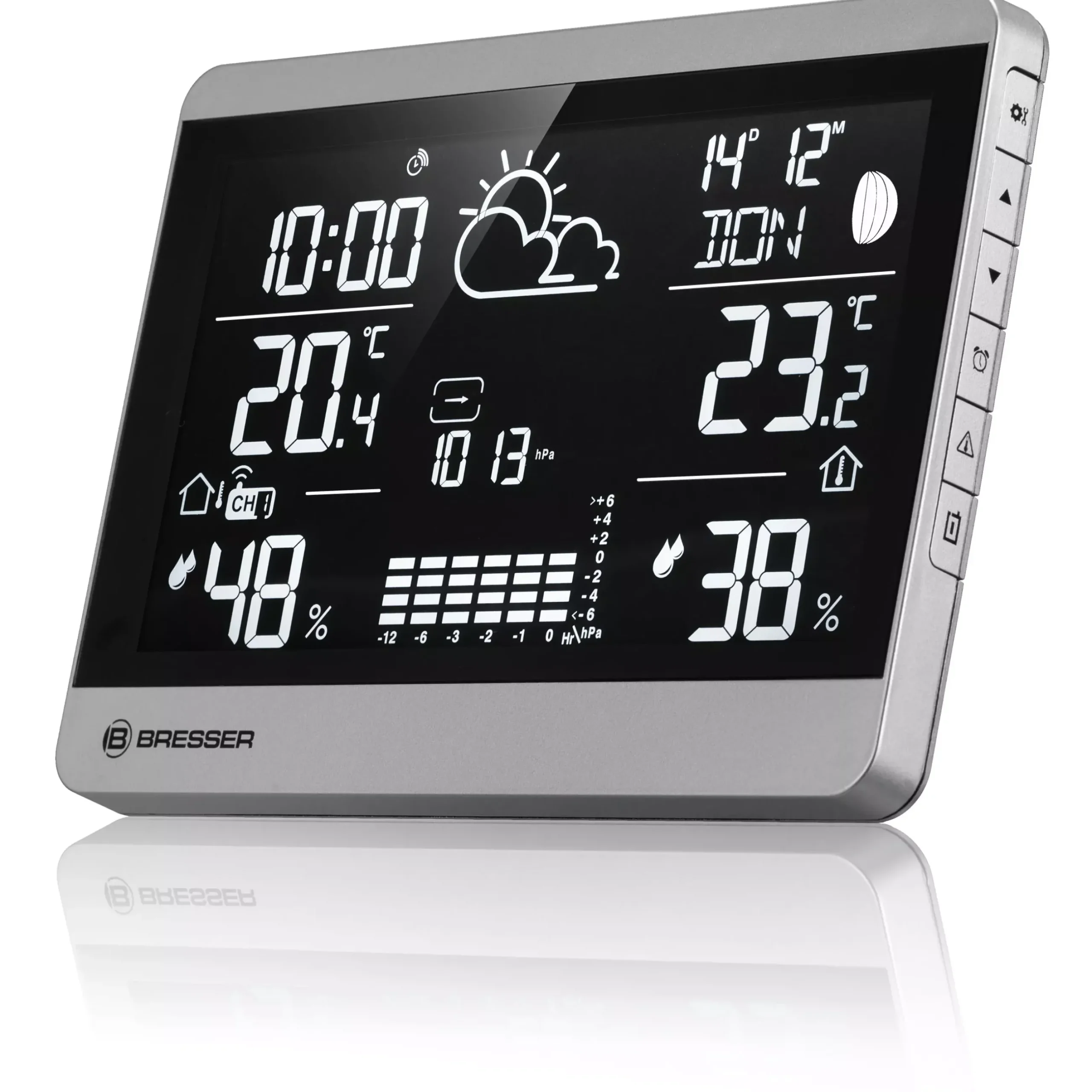 Bresser Wetterstationen Mit Thermo-/Hygro-Außensensor>Funk-Wetterstation ClimateTemp NDH-NEO