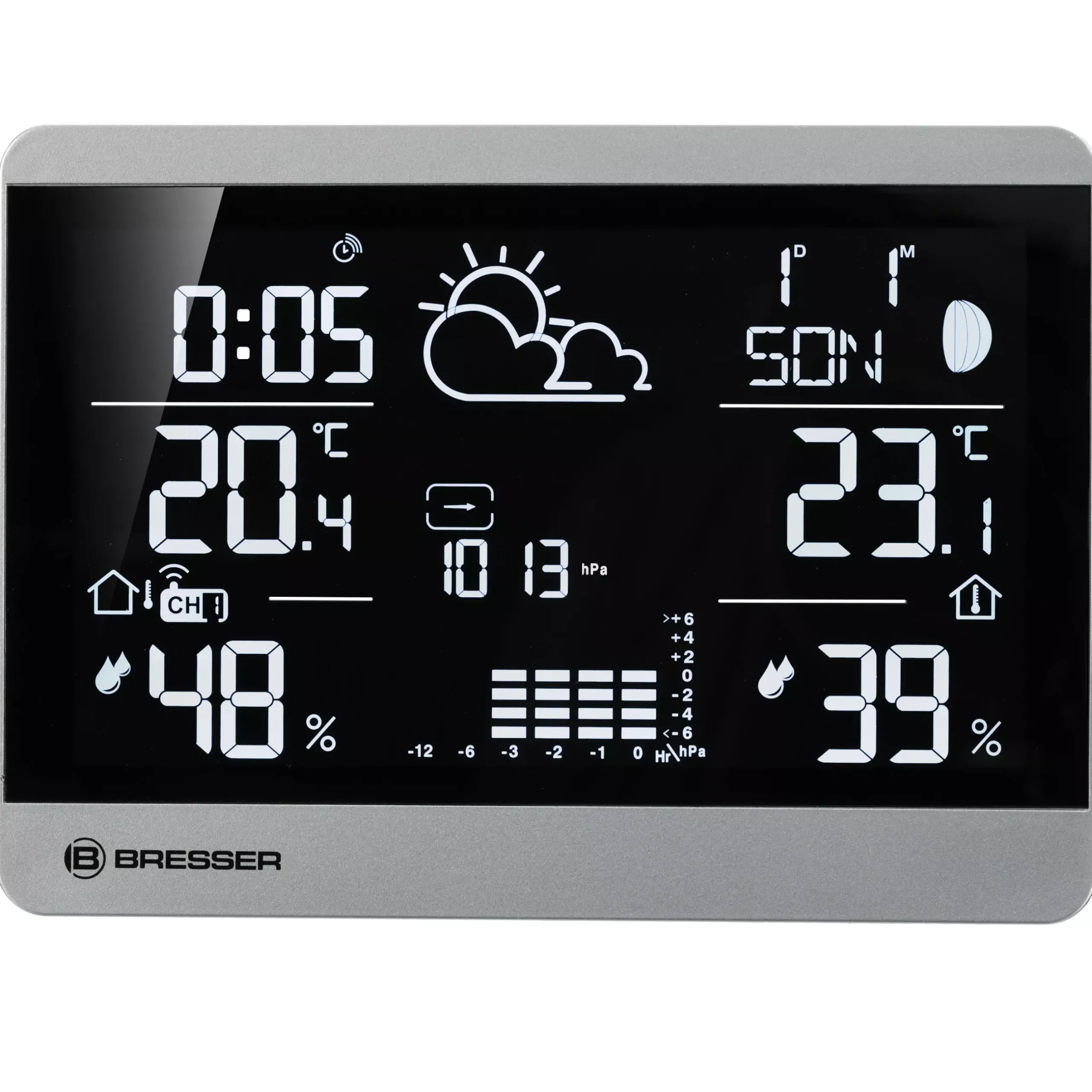 Bresser Wetterstationen Mit Thermo-/Hygro-Außensensor>Funk-Wetterstation ClimateTemp NDH-NEO