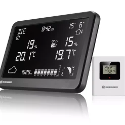 Bresser Wetterstationen Mit Thermo-/Hygro-Außensensor>Funk-Wetterstation MeteoTemp TBH