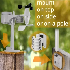 Bresser Sensoren>5-in-1-Außensensor für Wetterstationen 7002510/7002511/7002512/7002513 ab LOT-Nummer 1156743 und 7002580