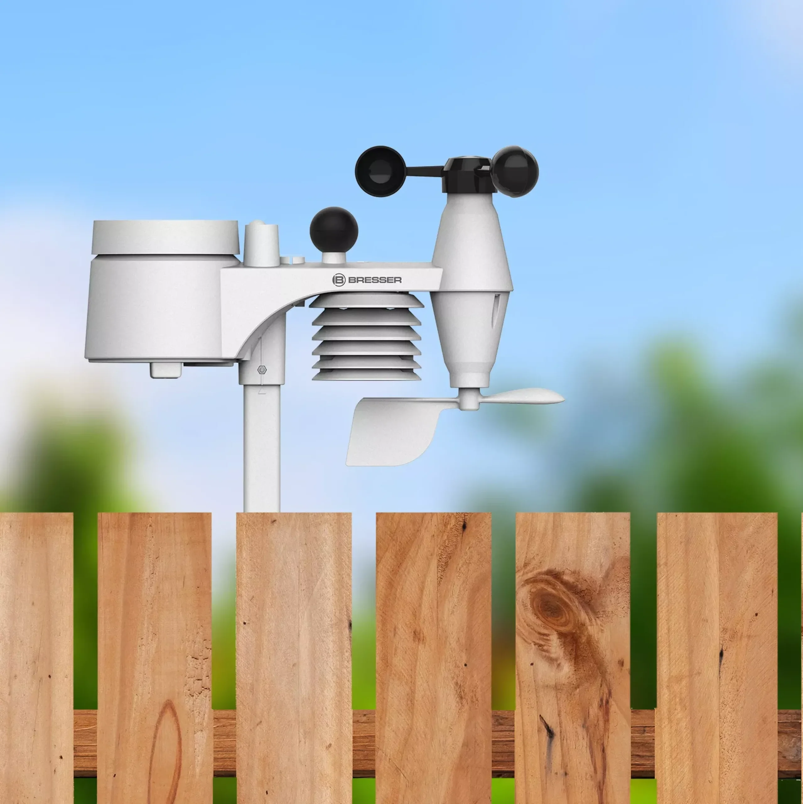 Bresser Raumklimamessgeräte|Wetterstationen Mit 8-In-1-Außensensor>8-in-1 ClearViewTB Wetterstation