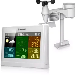 Bresser Raumklimamessgeräte|Wetterstationen Mit 5-In-1-Außensensor>5-in-1 Comfort Wetterstation mit Farbdisplay