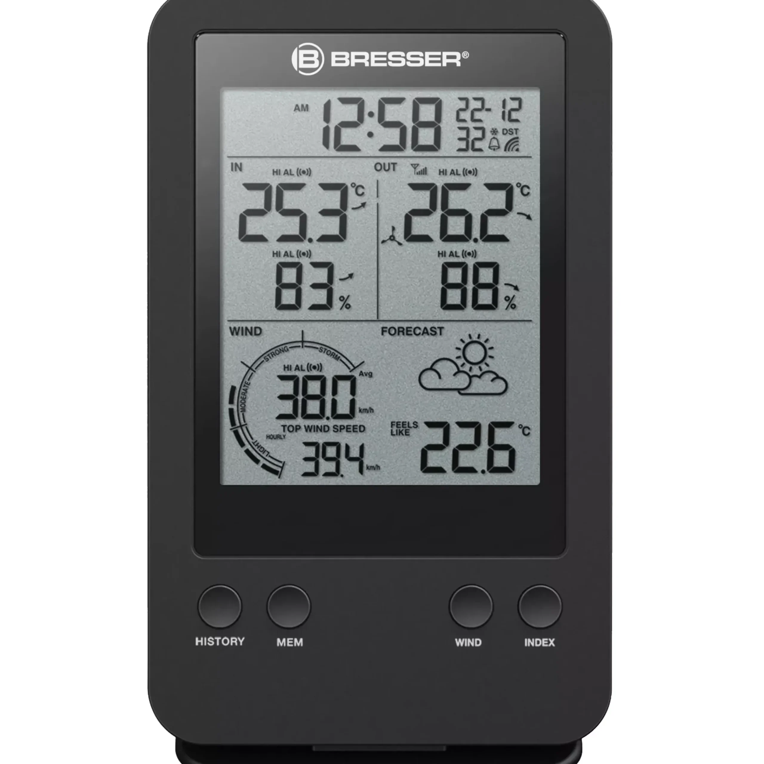 Bresser Wetterstationen Mit 3-In-1-Außensensor>3-in-1-Profi-Windmesser