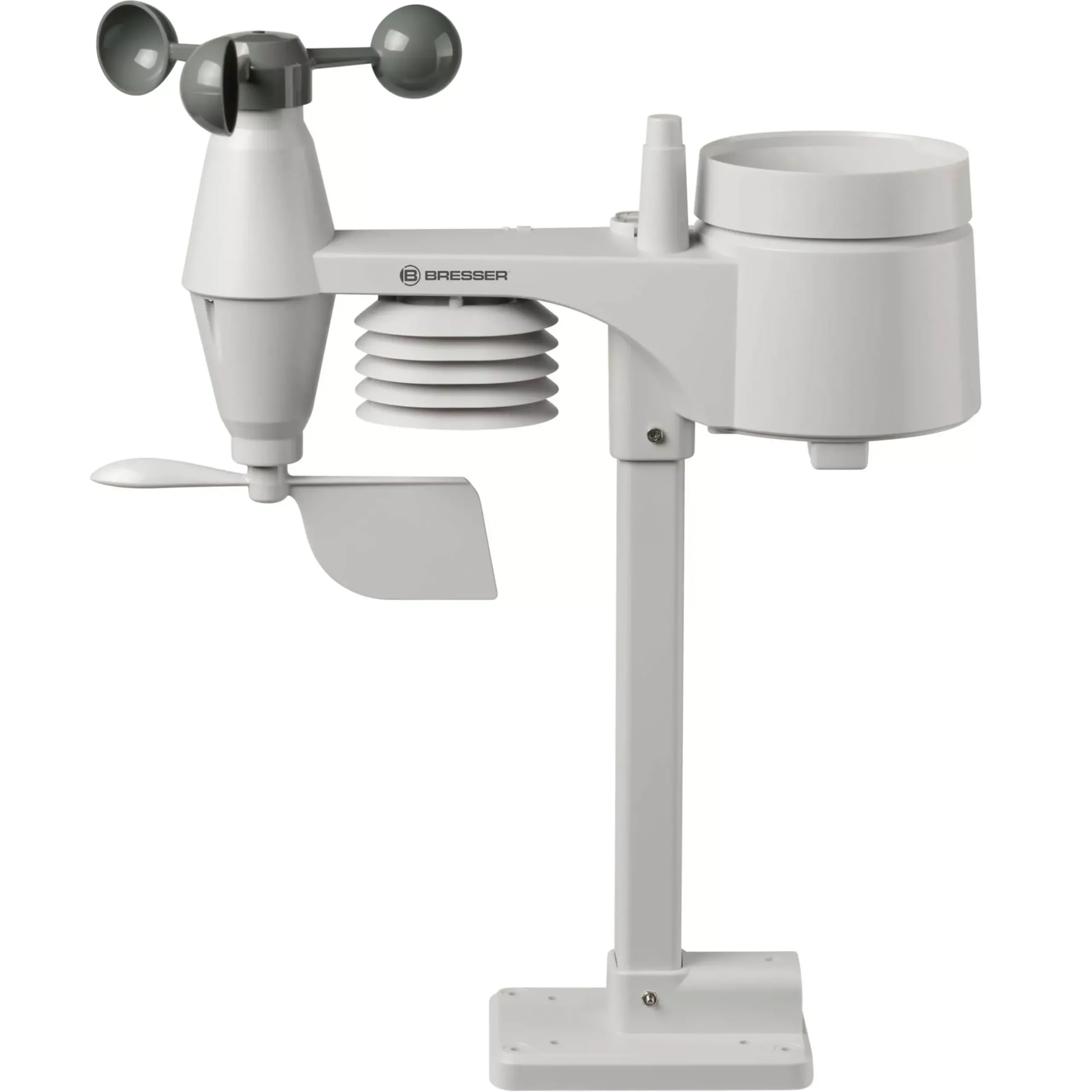 Bresser Wetterstationen Mit 5-In-1-Außensensor>5-in-1-Wetterstation weiß