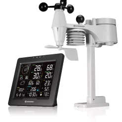 Bresser Raumklimamessgeräte|Wetterstationen Mit 8-In-1-Außensensor>8-in-1-WLAN-Wetterstation mit Hitzeindex Sahara TB